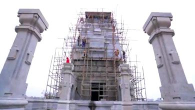 Photo of इटावा: केदारनाथ की तर्ज पर बन रहा केदारेश्वर महादेव मंदिर,अखिलेश यादव ने साझा की वीडियो