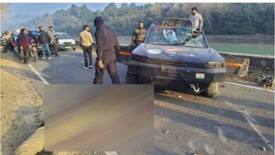 Photo of  देहरादून : चीला मार्ग पर सड़क दुर्घटना में दो रेंजरों समेत चार की मौत