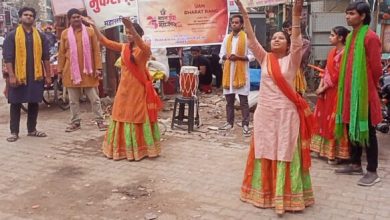 Photo of नाटक के जरिये वसुधैव कुटुम्बकम् और वंदेभारत का दिया संदेश