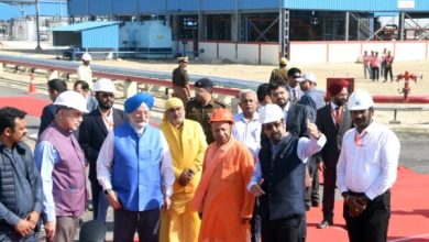 Photo of धुरियापार में केंद्रीय मंत्री हरदीप सिंह पुरी के साथ सीएम योगी ने किया सीबीजी प्लांट का लोकार्पण