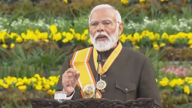 Photo of प्रधानमंत्री मोदी भूटान के सर्वोच्च नागरिक सम्मान ‘ऑर्डर ऑफ द ड्रुक ग्यालपो’ से सम्मानित