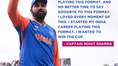 Photo of कभी सोचा नहीं था कि टी20 क्रिकेट से विदा लूंगा लेकिन यह सही समय है : रोहित शर्मा
