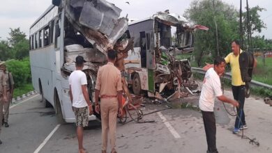 Photo of रामपुर में भीषण सड़क हादसा : दो बसों की भिड़ंत में चार यात्रियों की मौत, 60 से अधिक घायल
