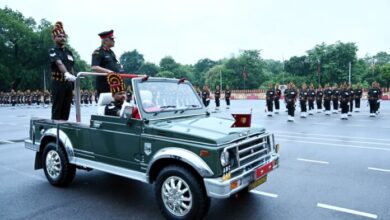 Photo of लखनऊ में आयोजित हुई ऑफिसर्स ट्रेनिंग कॉलेज में कोर्स समापन परेड