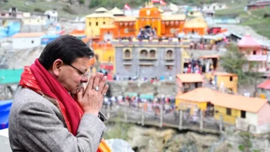Photo of मुख्यमंत्री धामी ने बद्रीनाथ के कपाट खुलने पर देश और राज्य की सुख समृद्धि की कामना की