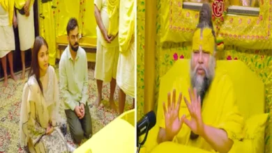 Photo of टेस्ट से संन्यास का एलान करने के बाद वृंदावन पहुंचे विराट कोहली , प्रेमानंद महाराज का लिया आशीर्वाद