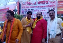 Photo of सेवा और सौहार्द का संदेश लेकर पत्रकारों ने सूचना परिसर में किया विशाल भंडारा का आयोजन