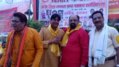 Photo of सेवा और सौहार्द का संदेश लेकर पत्रकारों ने सूचना परिसर में किया विशाल भंडारा का आयोजन